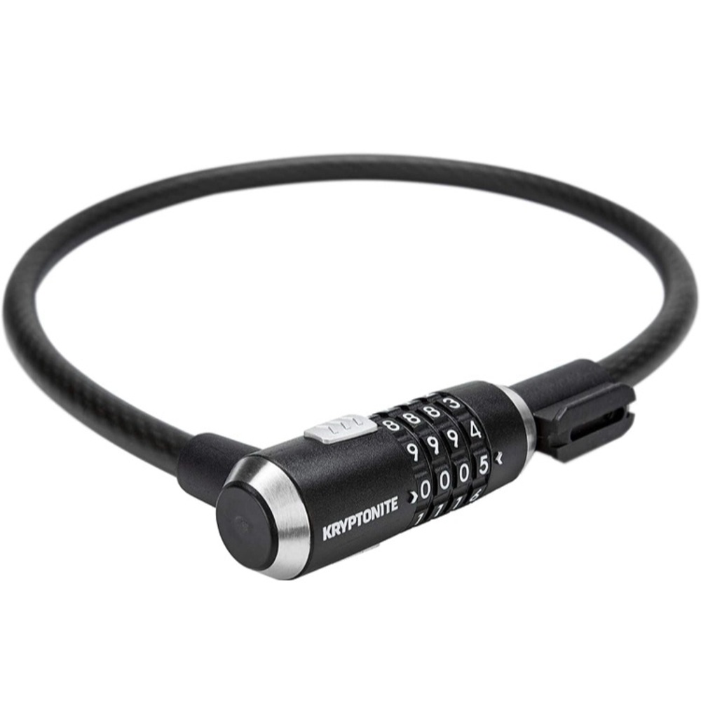 Kryptonite Kryptoflex Combination Bike Lock - steel cable